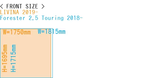 #LIVINA 2019- + Forester 2.5 Touring 2018-